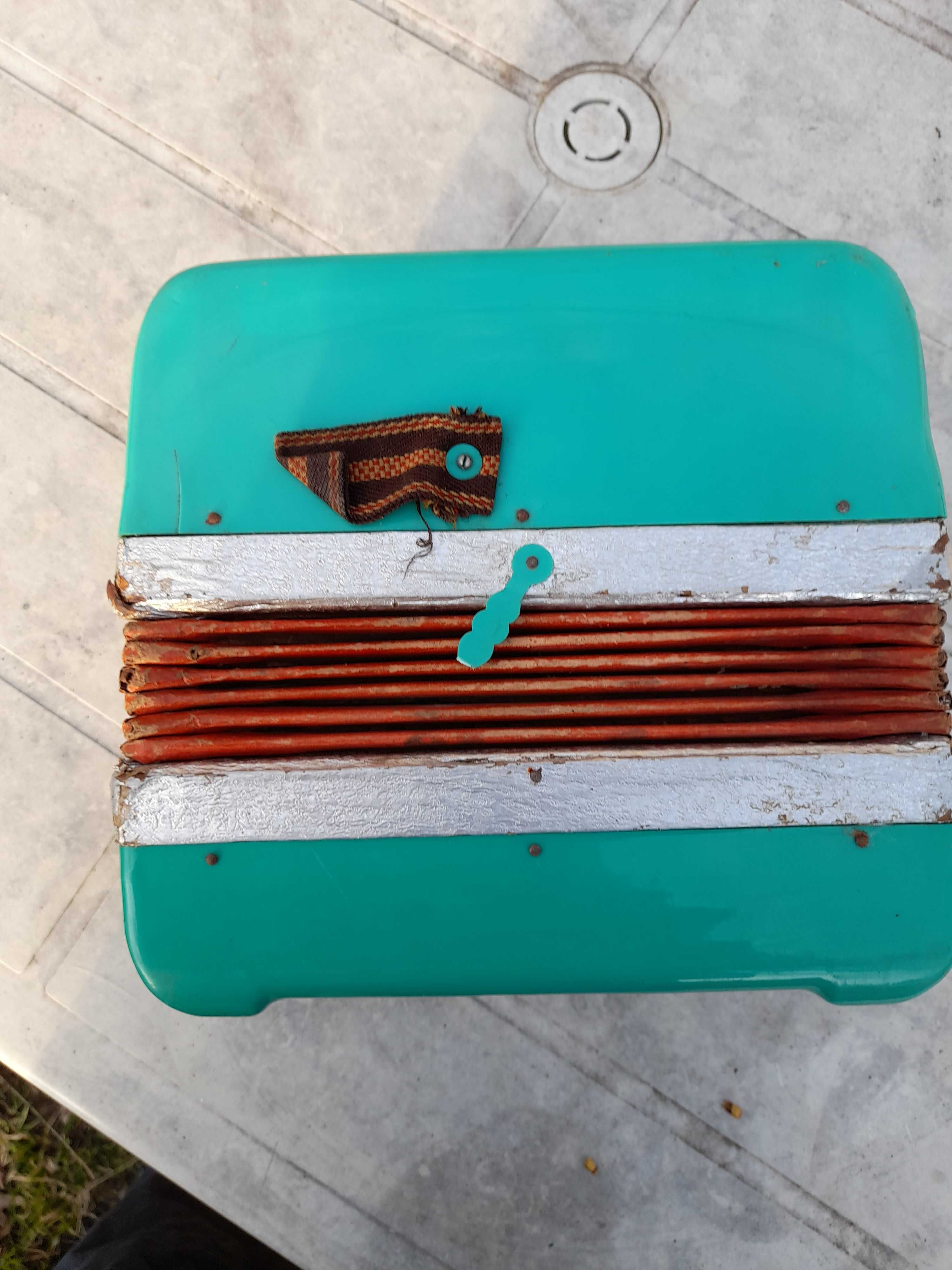 Acordeon jucarie din 1967