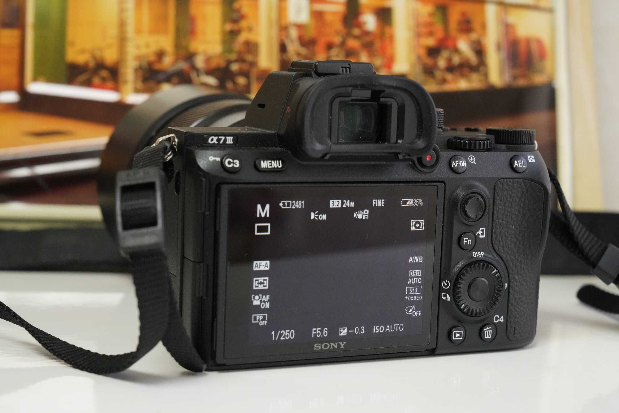 Vand Aparat Photo Sony A7III + Obiectiv Sony FE 1.8 85mm