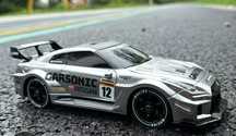Дрифт машинка на пульте управления Nissan GTR