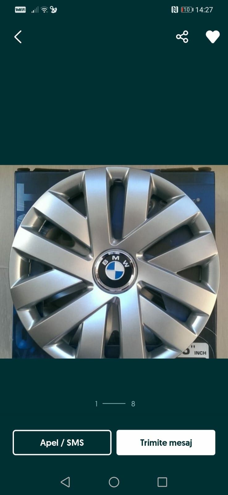 Capace roti BMW 12 13 14 15 16 17 seria 1 2 3 4 5 6  x1 x2 x3