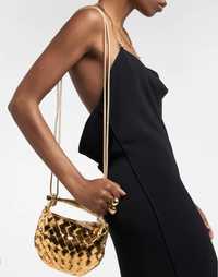 Женская  золотая сумка BOTTEGA VENETA. НОВИНКА!!!