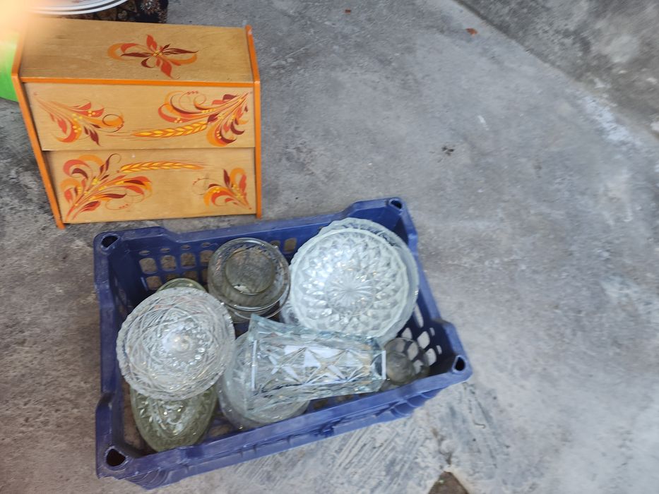 Посуда из дома. Б.у.