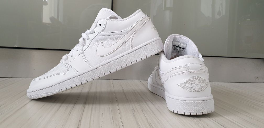 Nike Air Jordan 1 Retro Tripple White Mens 46/30см UK 11 US12 ОРИГИНАЛ