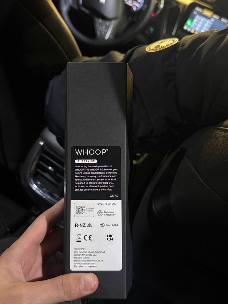 Whoop 4.0 прямиком из Америки