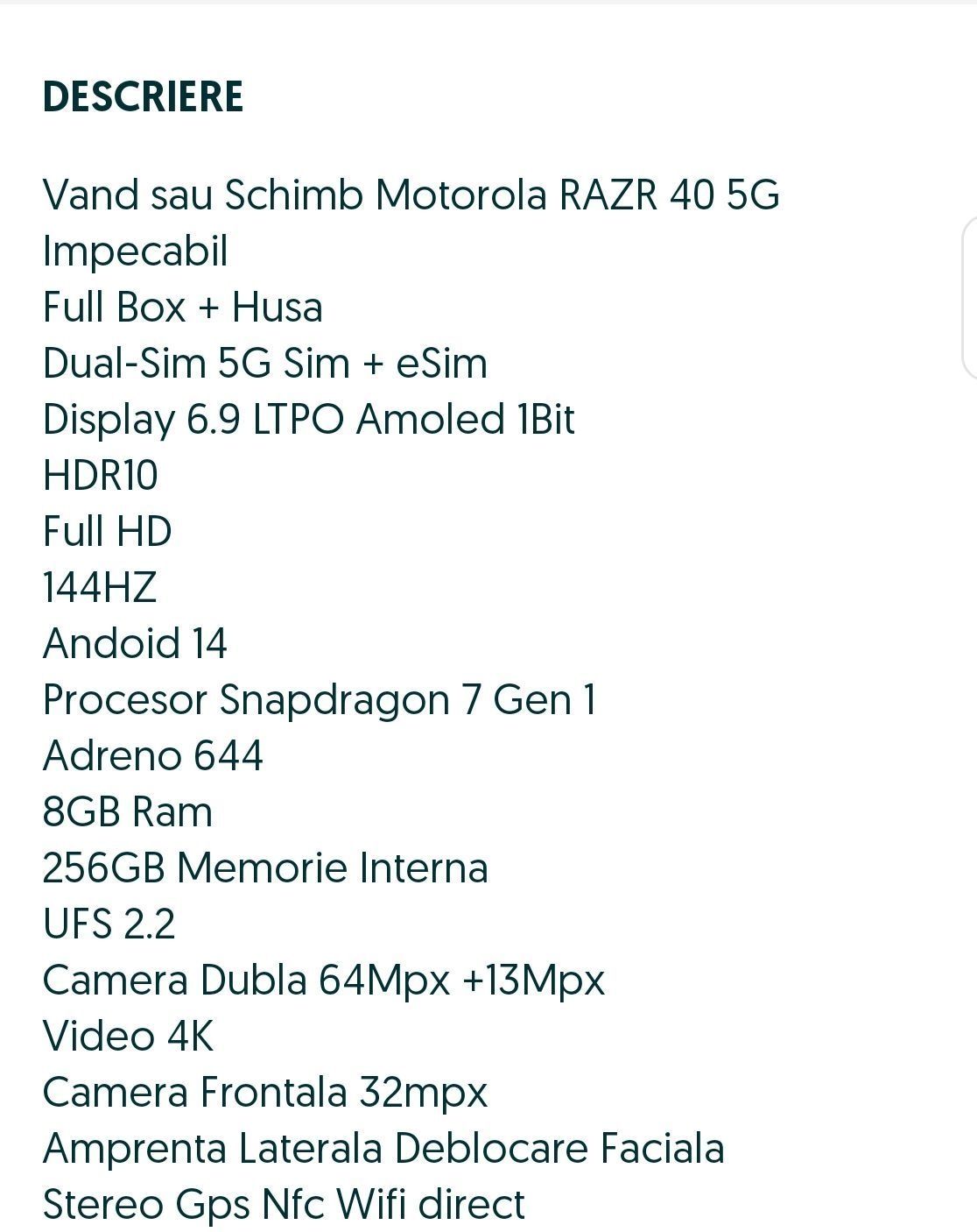 Motorola razr 40 5g