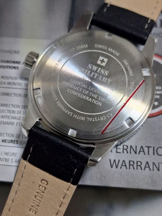 Ceas Swiss Military by Chrono – Model SM34088.06, nou, acte, garanție.