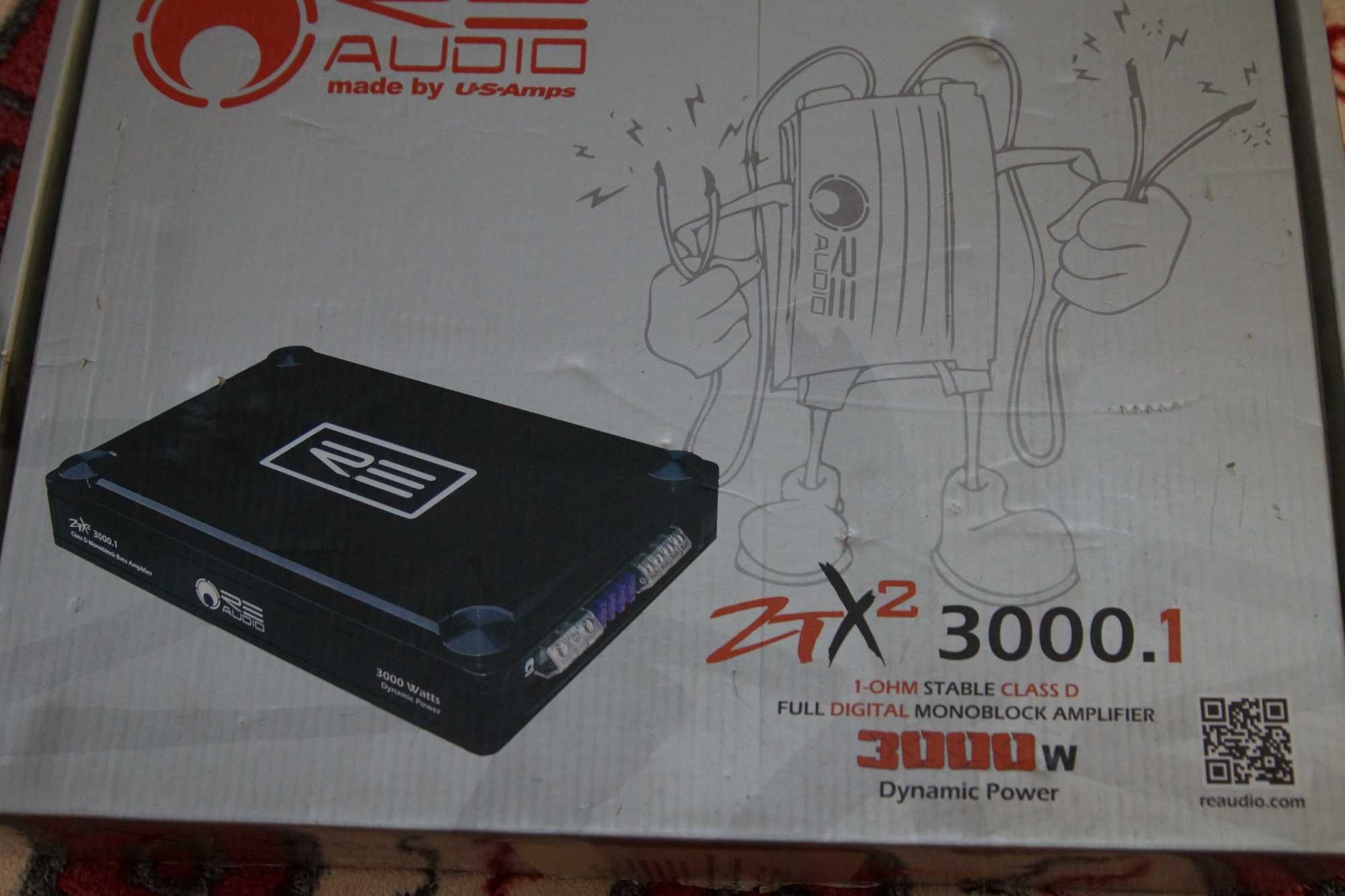 Усилитель RE Audio ZTX-3000.1 моноблок