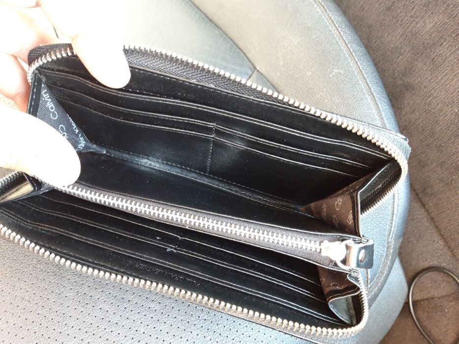 Portofel portmoneu Damă Calvin Klein Original  piele impecabil ca nou