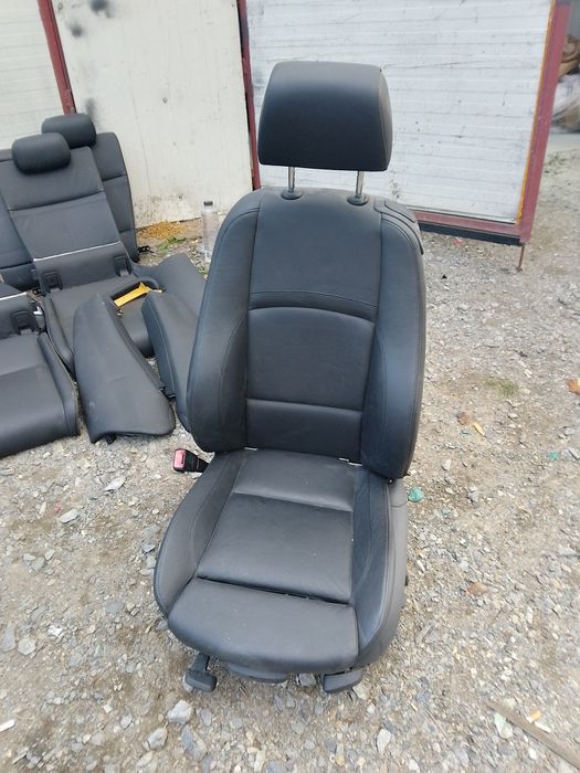 Interior recaro/m pachet piele neagra fara încălzire semi electric BMW