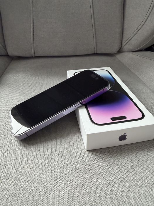 iPhone 14 Pro 128GB Deep Purple - stare impecabilă, baterie 87%