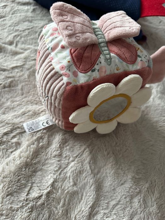 Играчки за бебе килимче, кубче, активна гимнастика, Елза