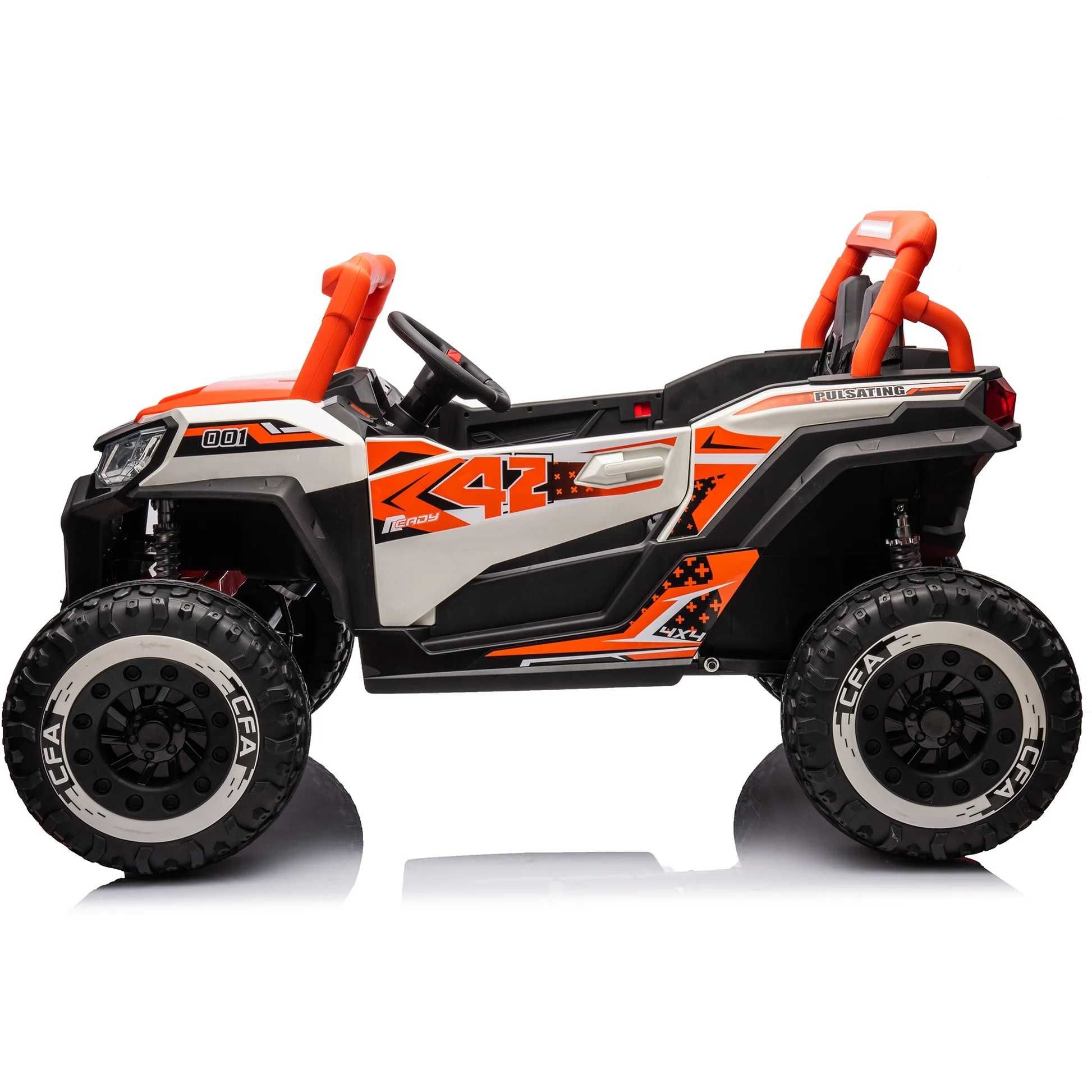 Двуместен акумулаторен джип UTV powered  NEL 4X4 24V