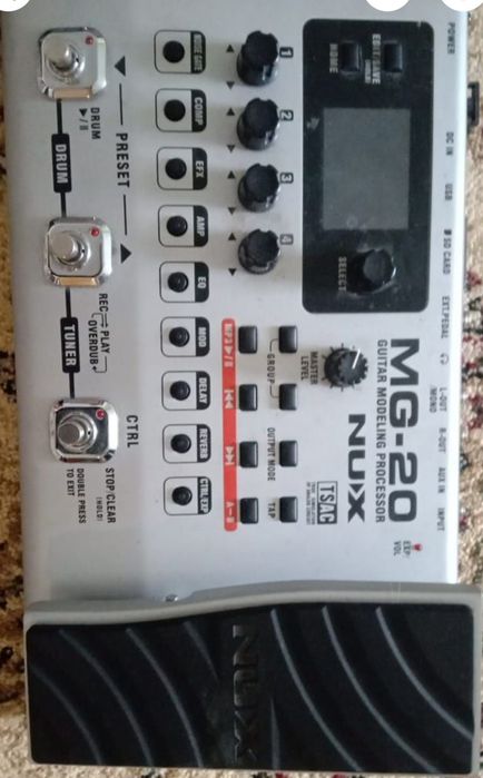 Гитарный процессор NUX MG-20
