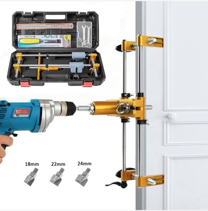 Кондуктор для врезки замков/для двери и мебели