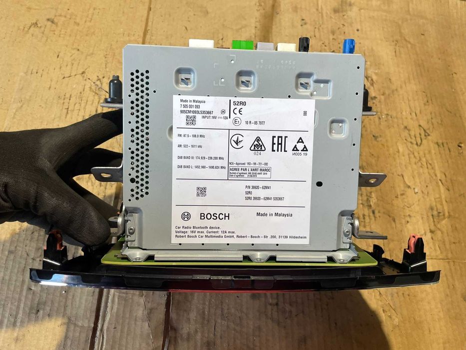 Навигация Радио Bluetooth 39920-62M41 SUZUKI SX4 S-Cross 1.4 HYBRID