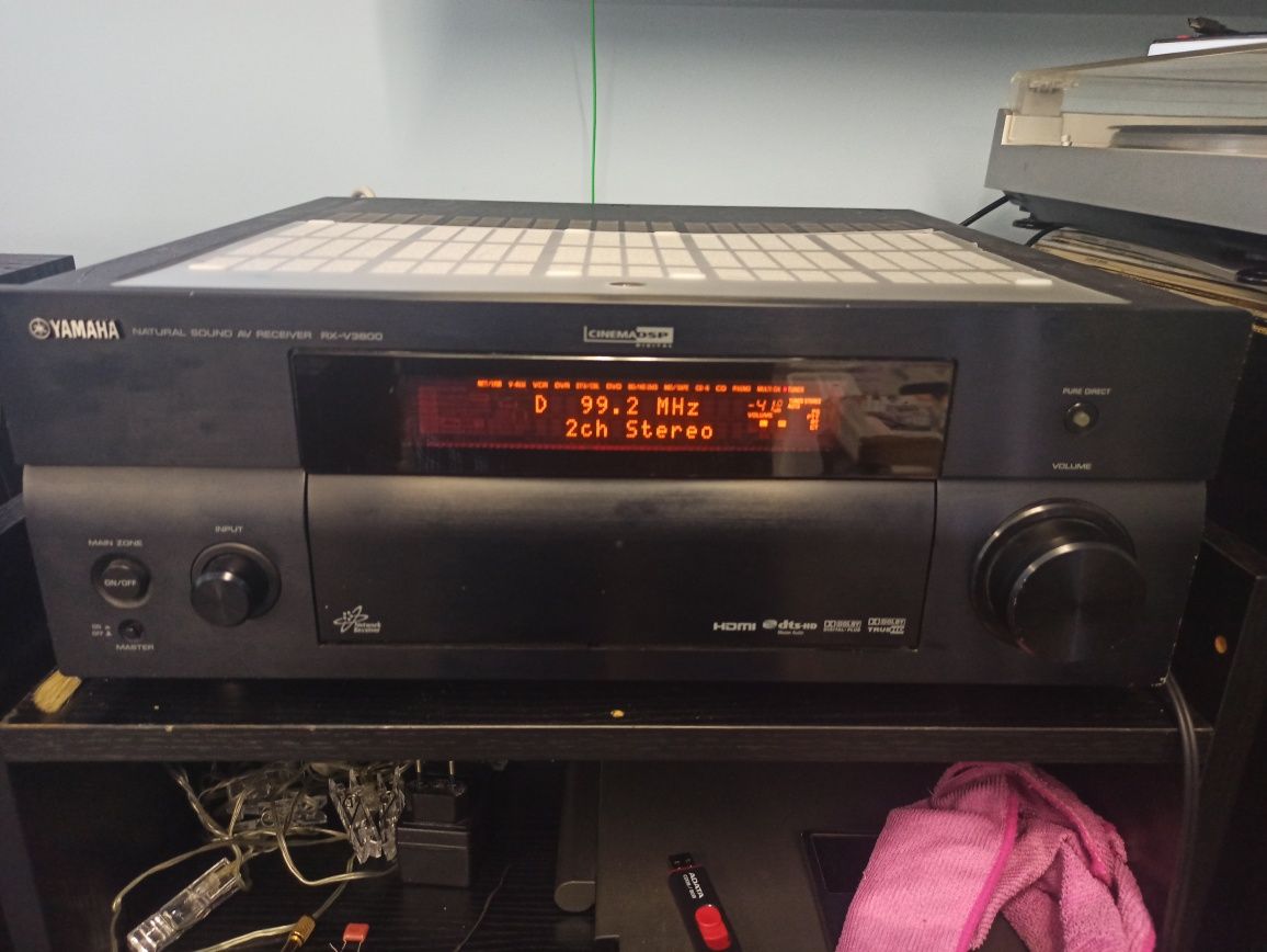 Yamaha rx-v3800 7.1 11ch 2 zone