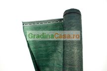 Plasa verde (umbrire) fabricata din polietilena de inalta densitate