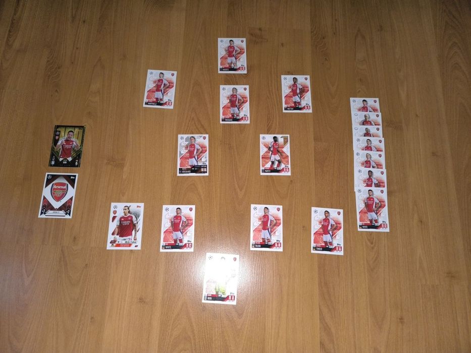 Match Attax пакети с карти от различни клубове сезони 24/25 и 25/26
