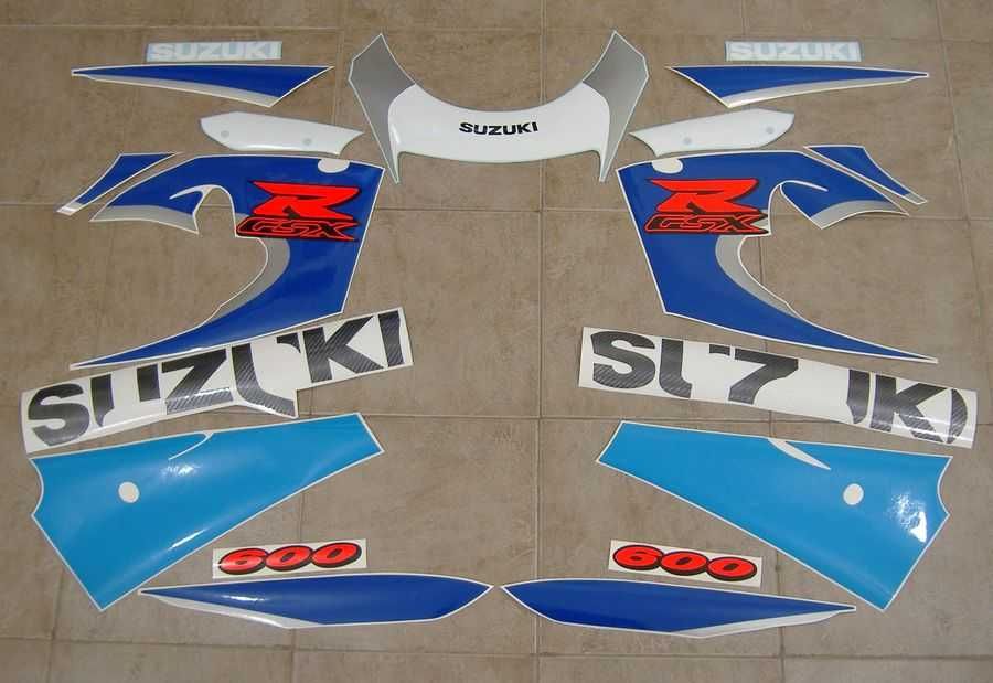 Стикери Сузуки GSXR 600 srad suzuki срад лепенки 1997-1999