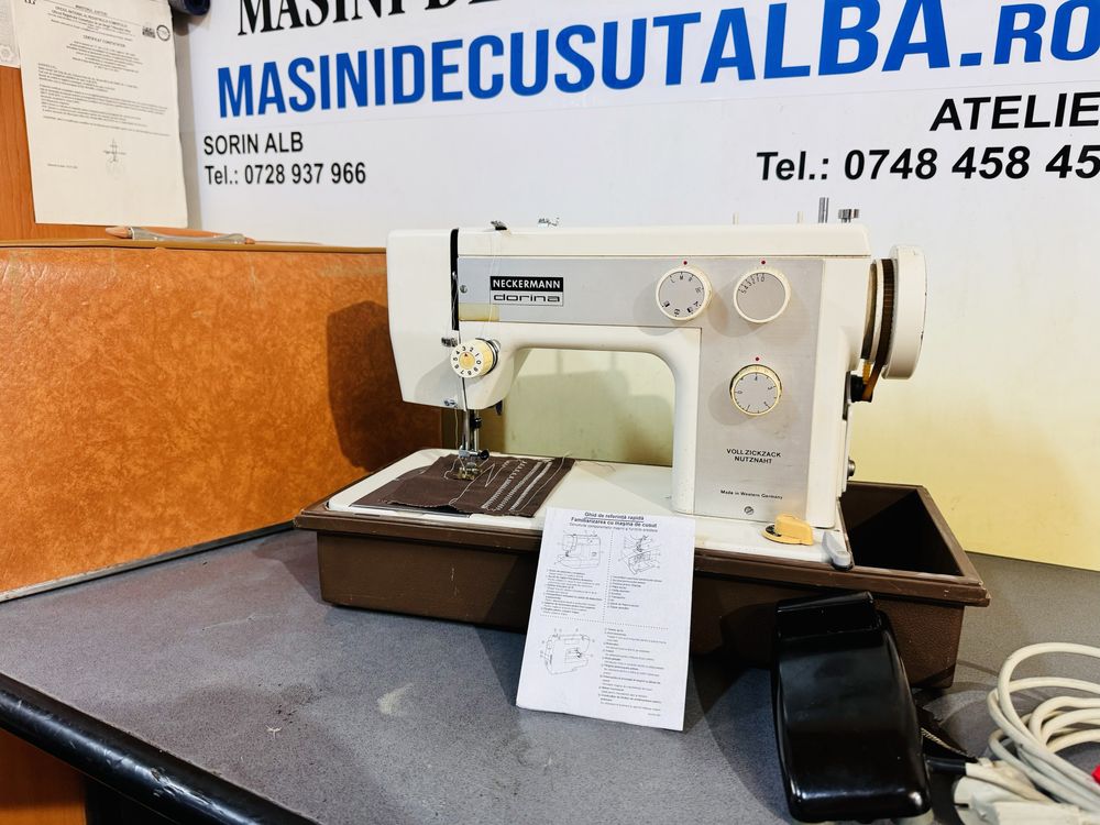 Masina de cusut electrica NECKERMAN Dorina cu piese metalice