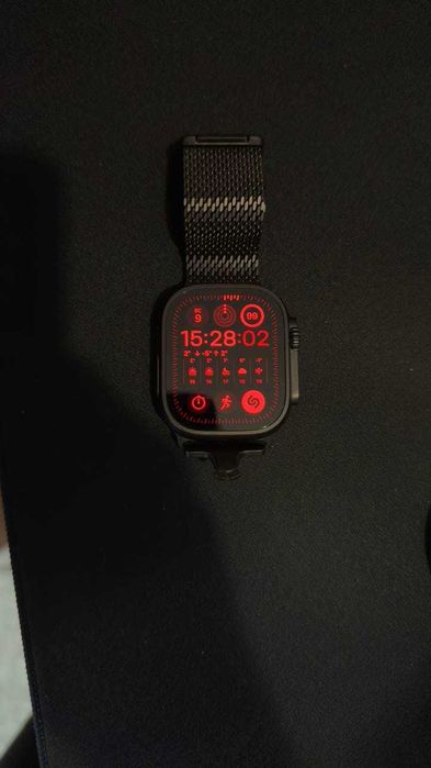 Apple Watch Ultra 2 49mm Black Titanium Milanese Loop США