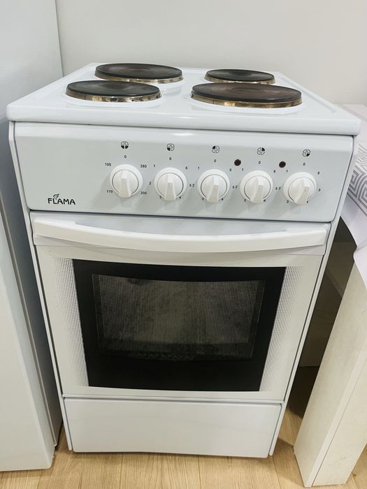 Газовая электрическая плита Flama AE1406-W