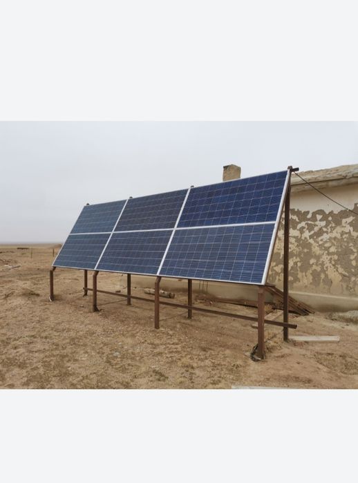 Установка солнечных панели