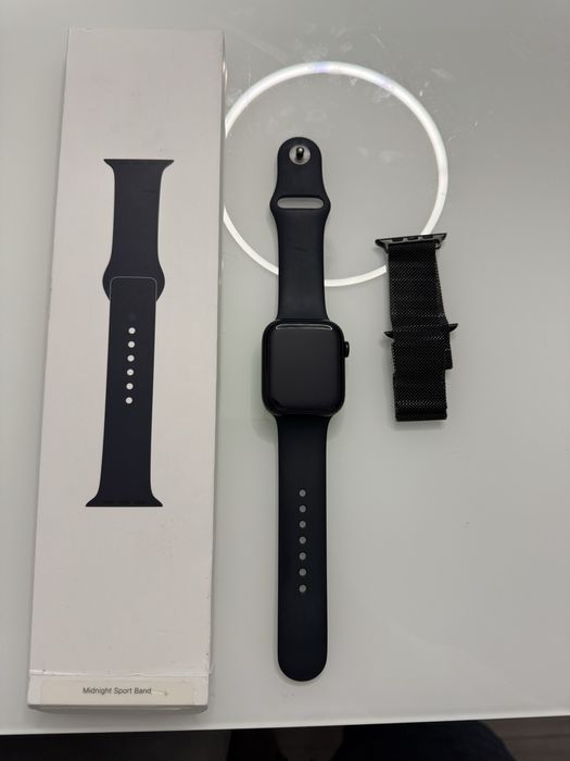Apple Watch 7, GPS+Cellular, 45 mm, Impecabil