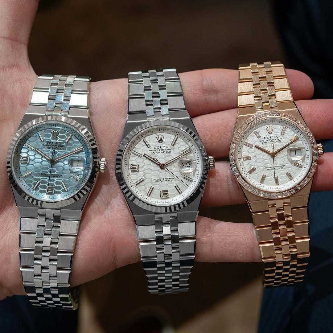 Мъжки автоматичен часовник Rolex Land-Dweller