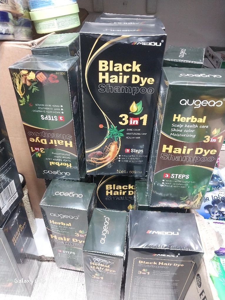 Краска шампунь для волос эффект 100%