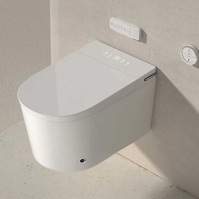 Конзолна смарт тоалетна F830 с биде, подгрев, сушене, масаж