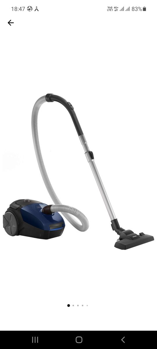 Aspirator cu sac Philips PowerGo