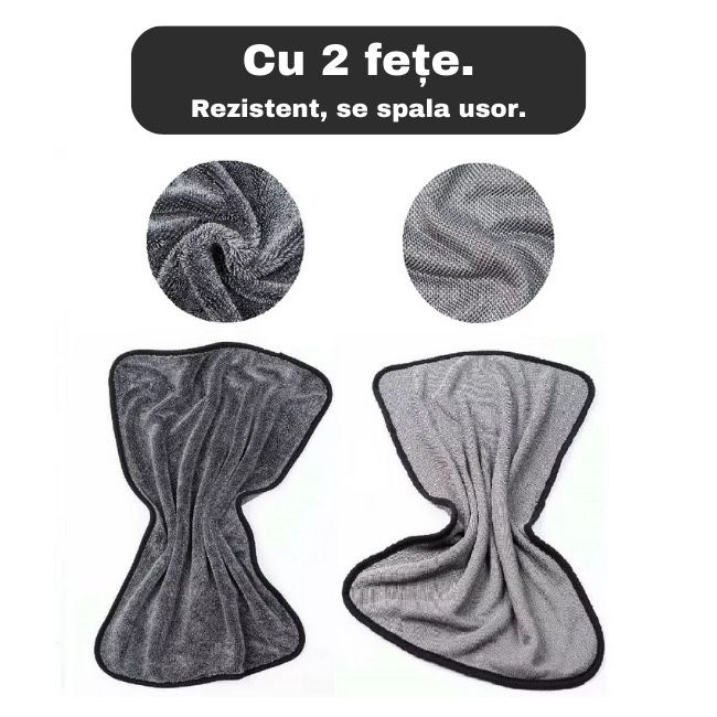 Prosop auto ultra-absorbant, microfibra, uscare rapida