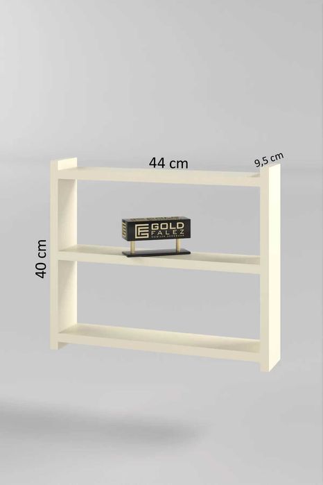 Кухненски рафт за плот – дървена етажерка за кухня на 3 нива - 5 цвята