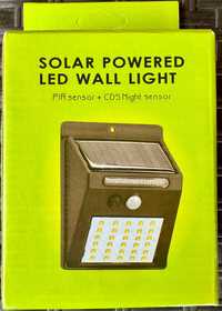 LAMPA SOLARA LED - Incarcare solara - Senzor de miscare - 30 LED