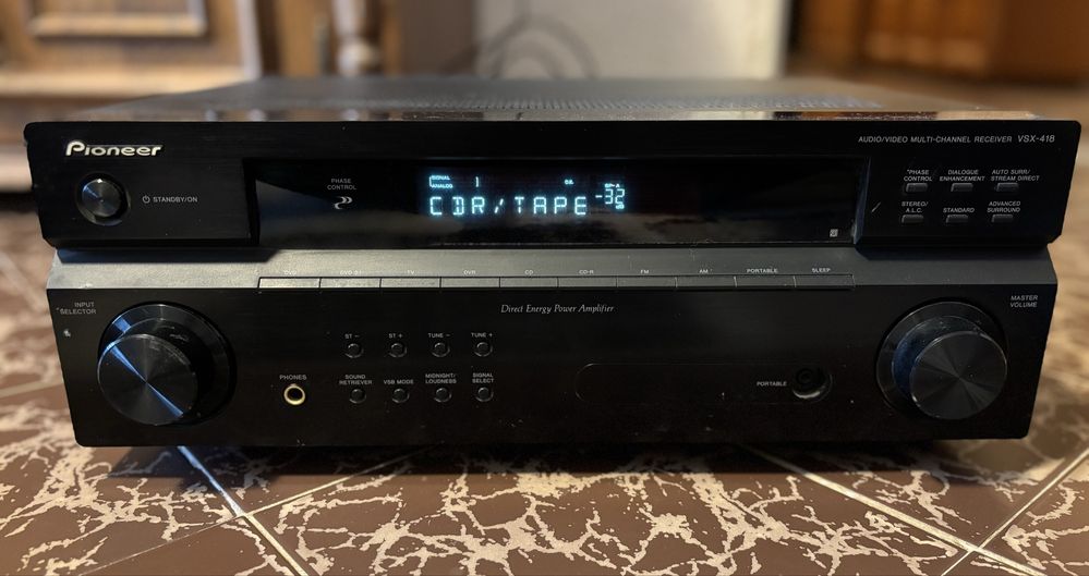 Pioneer Technics Audio/Video Receiver