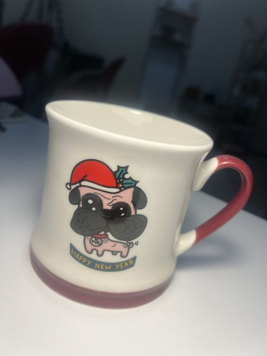 Коледни чашки с Джак Ръсел/кученца