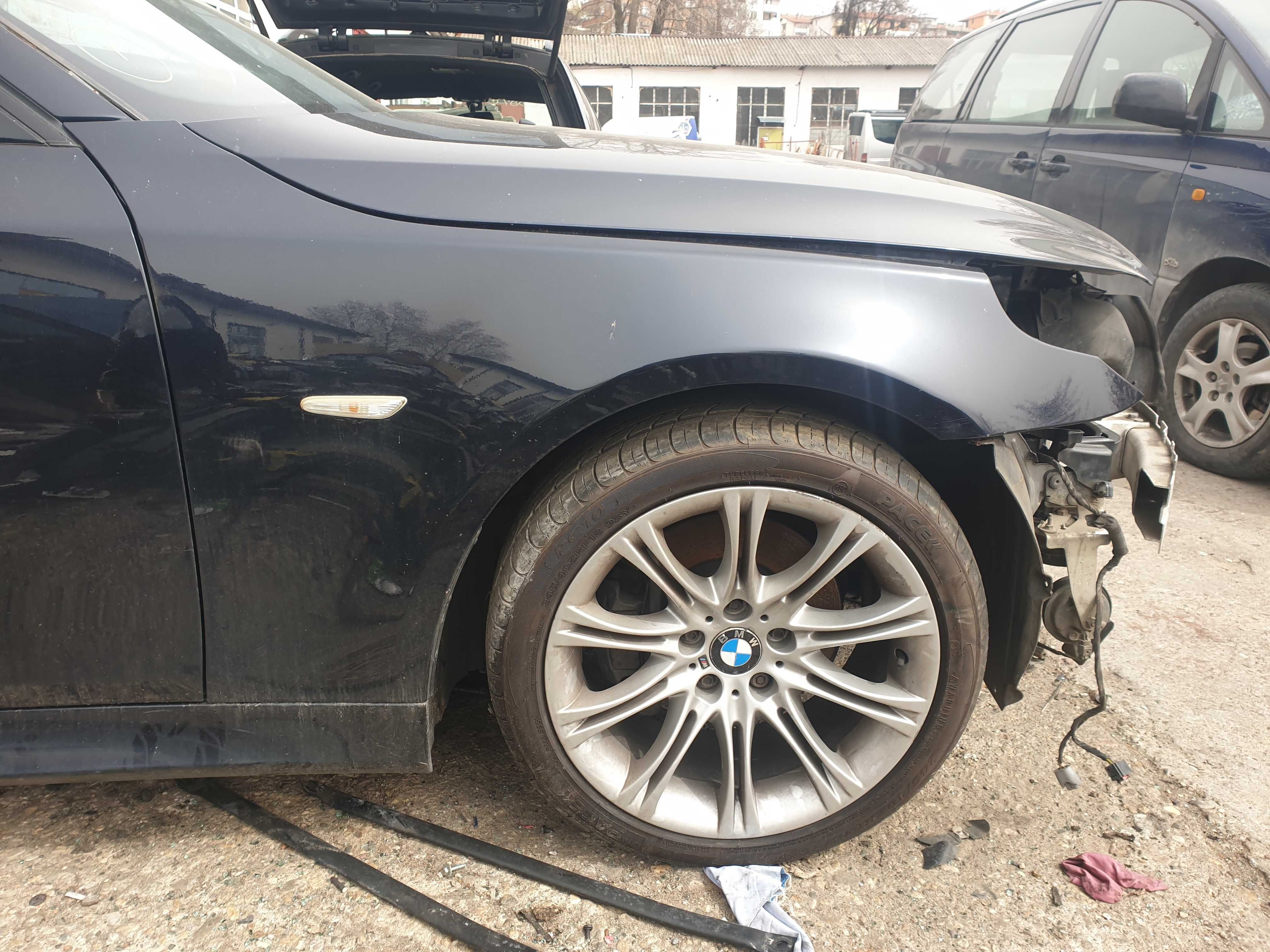 Преден десен калник (416 Carbonschwartz Metallic) - БМВ/BMW - E61