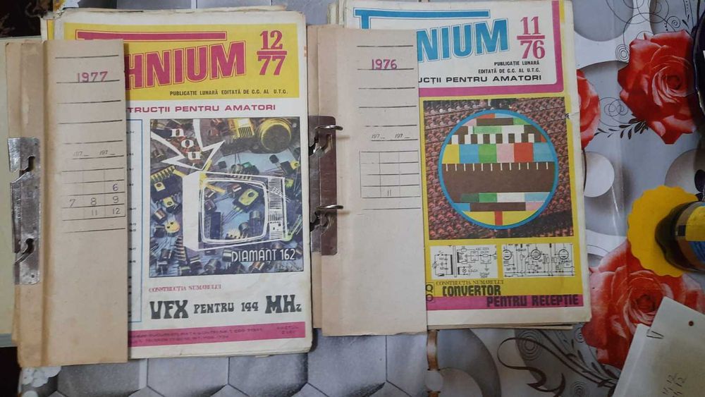 Colectia revistei Tehnium intre anii 1971-1991