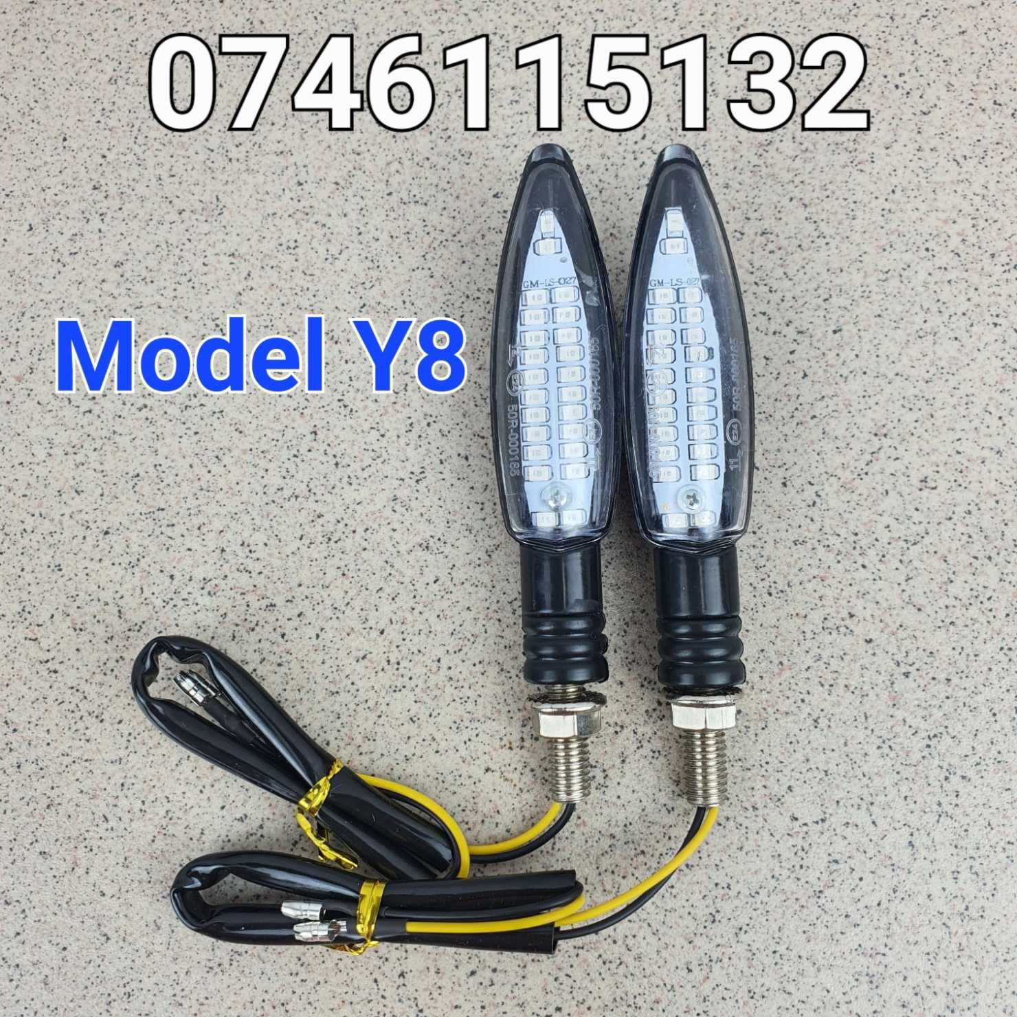 Semnalizari-Semnalizare Dinamica LED-Scuter Moto Atv Motocicleta-Y8