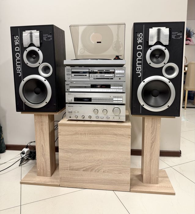 Ретро аудио система сет PIONEER с колони