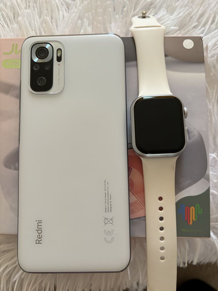 Продам Redmi Note 10 S + Смарт Часы