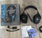 Геймърски слушалки Logitech G432 – 7.1 Surround, PC/PS4/PS5/Xbox