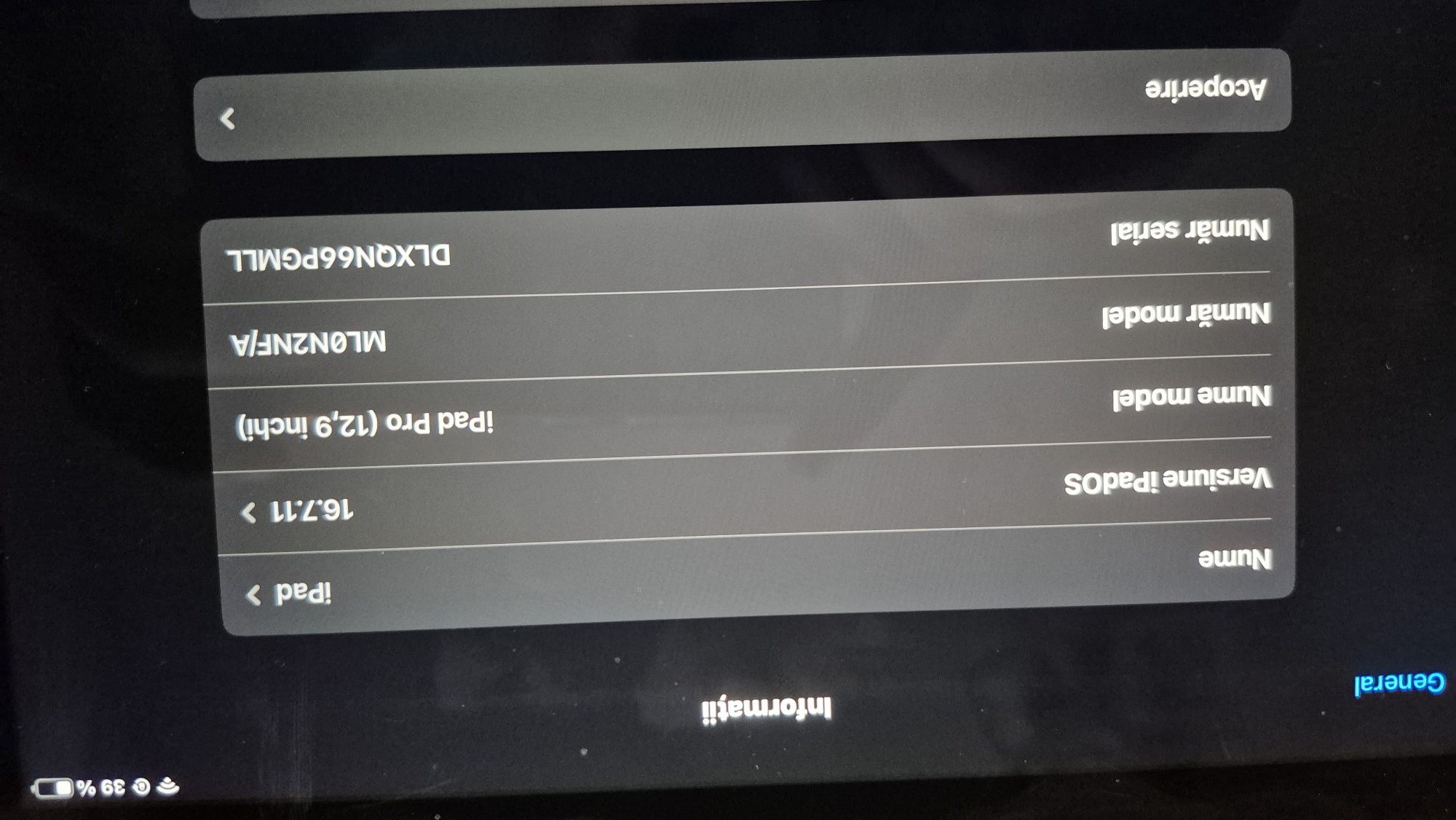 Ipad pro 1. 12,9 inch.