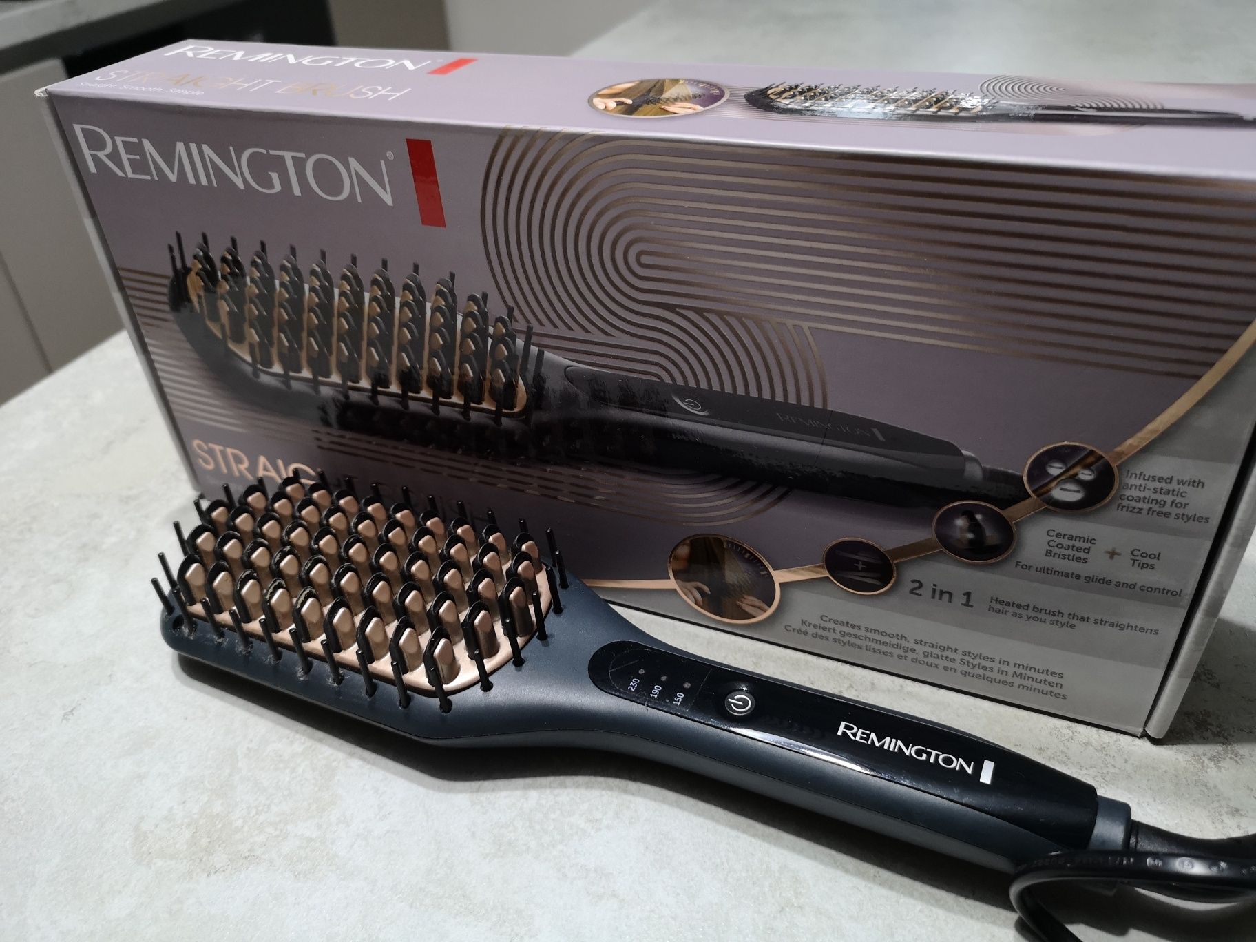 Remington Straight Brush utilizat ft putin