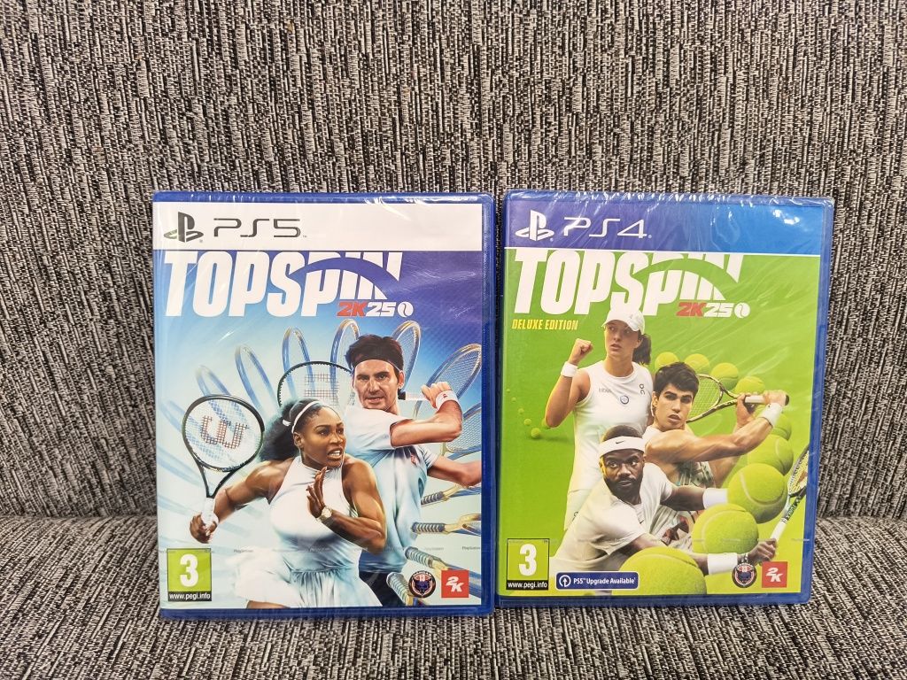Topspin 2k25 PS5 Deluxe PS4