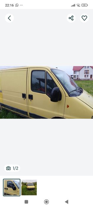 Motor 2,3 jtd Fiat Ducato