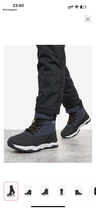 Зимняя обувь на мальчика. 38 р.