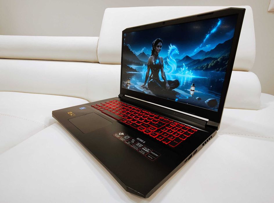 Laptop gaming Acer Nitro intel core i7 -11800H, video RTX , 17,3 inch