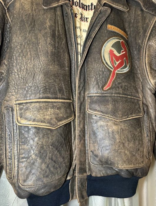 Geaca de piele Avirex Old Leather Flight Jacket